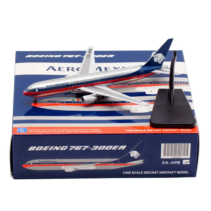 1:400 B767-300ER XA-APB Air AEROMEXICO Airlines Alloy Aircraft Plane Toy Airliner W landing gear toy
1:400 B767-300ER XA-APB Air AEROMEXICO Airlines Alloy Aircraft Plane Toy Airliner W landing gear toy