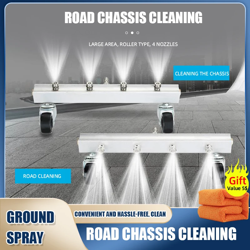 High Pressure Water-Gun Cleaning Car Body Chassis Car Washing Machine Car Bottom Water Washing Machine 4 Nozzle Cleaning Kit
High Pressure Water-Gun Cleaning Car Body Chassis Car Washing Machine Car Bottom Water Washing Machine 4 Nozzle Cleaning Kit