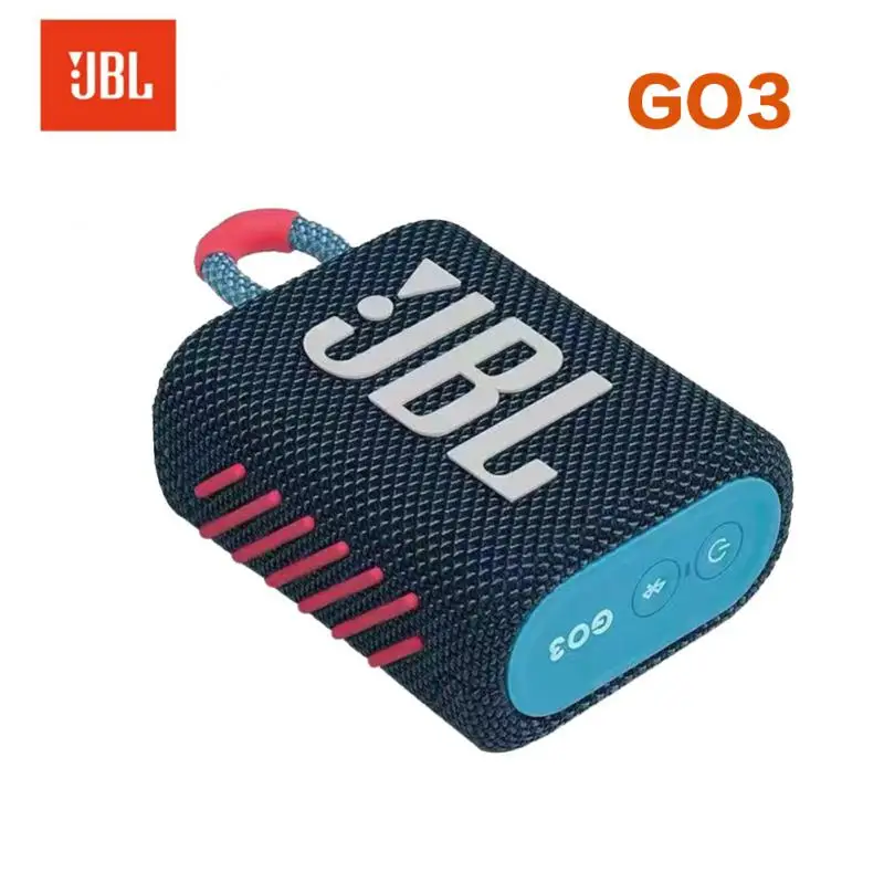 Original JBL GO3 Bluetooth Speaker Portable Waterproof Mini Speaker JBL GO3 Outdoor Speakers Sport Bass Sound 5 Hours Battery
Original JBL GO3 Bluetooth Speaker Portable Waterproof Mini Speaker JBL GO3 Outdoor Speakers Sport Bass Sound 5 Hours Battery