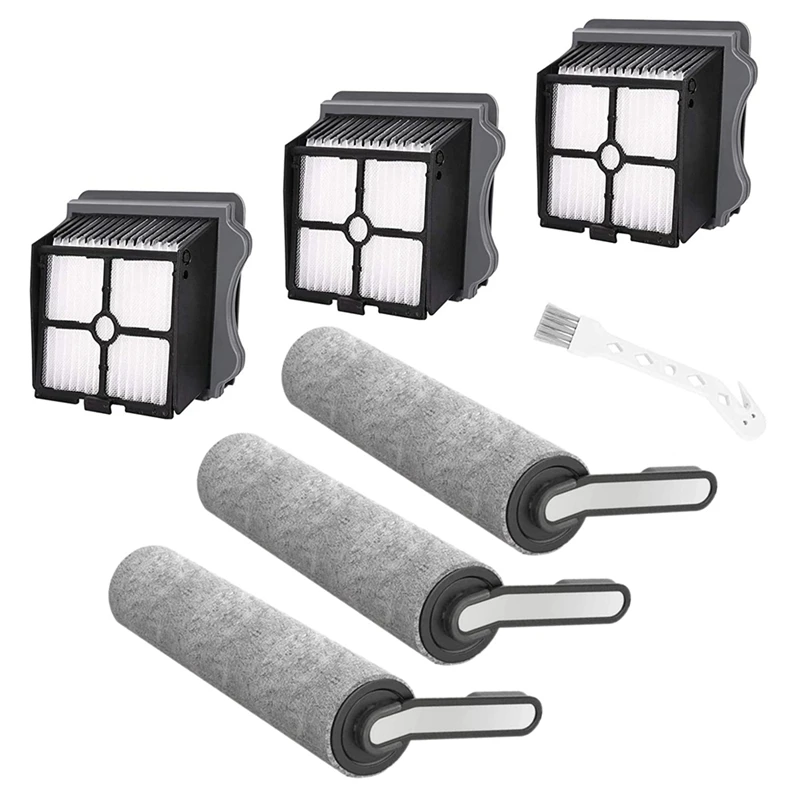Replacement HEPA Filter and Brush Roller Compatible for Tineco Floor ONE S5 Cordless Cleaner Parts
Replacement HEPA Filter and Brush Roller Compatible for Tineco Floor ONE S5 Cordless Cleaner Parts