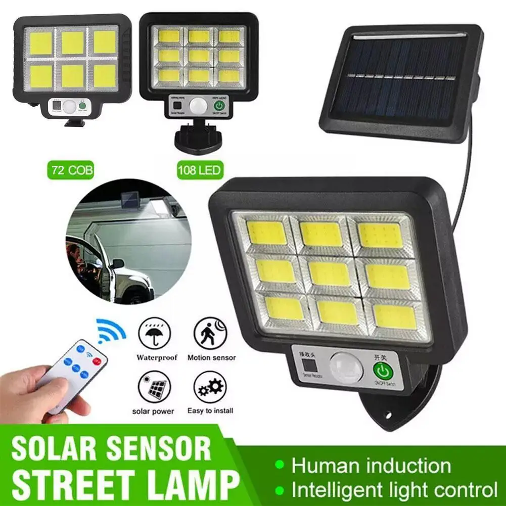 160 Cob Solar Licht Buiten Pir Motion Sensor Led Solar Security Waterdicht Voor Powered Straat Tuin Lamp Decoratie R0q2
160 Cob Solar Licht Buiten Pir Motion Sensor Led Solar Security Waterdicht Voor Powered Straat Tuin Lamp Decoratie R0q2