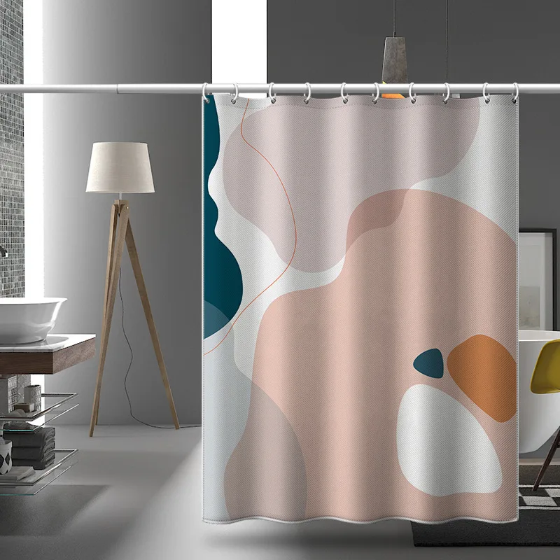 Shower Curtain Ins Style Waterproof And Mildew-Proof Shower Hanging Curtain Bathroom Door Curtain Partition Shower Curtain
Shower Curtain Ins Style Waterproof And Mildew-Proof Shower Hanging Curtain Bathroom Door Curtain Partition Shower Curtain