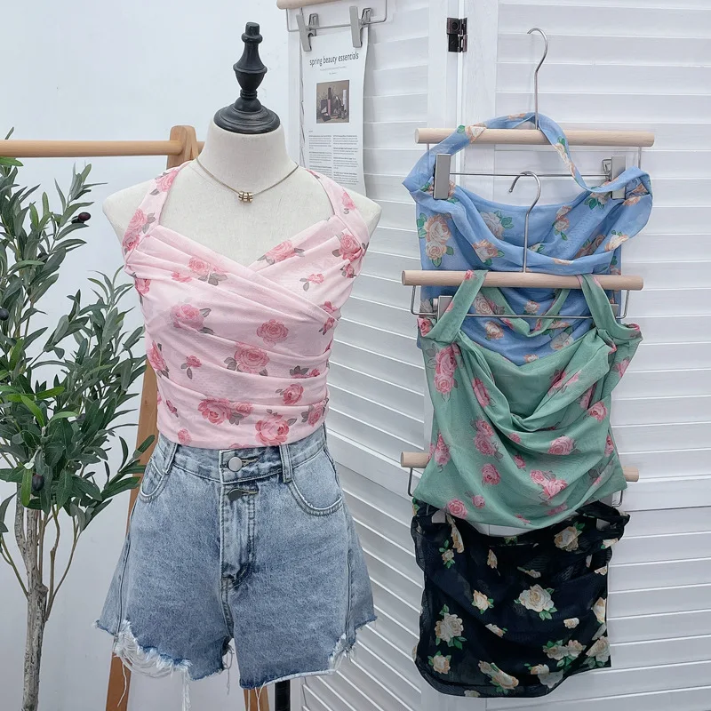 Diamond Fairy Flower Print Tube Tops For Women Vest Summer 2023 Female Clothing Casual Halter Camisole Off-Sleeve Shirts
Diamond Fairy Flower Print Tube Tops For Women Vest Summer 2023 Female Clothing Casual Halter Camisole Off-Sleeve Shirts