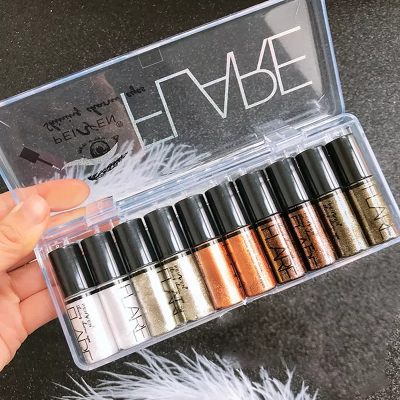 NEW2023 Color Metallic Shiny Eyeshadow Glitter Liquid Eyeliner Makeup Eye Liner Pen-Waterproof Makeup Pigment Eyeshadow Palette
NEW2023 Color Metallic Shiny Eyeshadow Glitter Liquid Eyeliner Makeup Eye Liner Pen-Waterproof Makeup Pigment Eyeshadow Palette