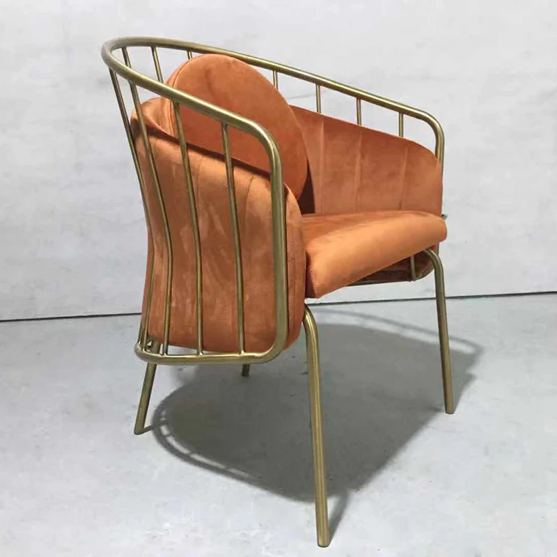 Cafe tables and chairs home leisure single back creative make-up chair dining chair stainless steel light luxury chair
Cafe tables and chairs home leisure single back creative make-up chair dining chair stainless steel light luxury chair