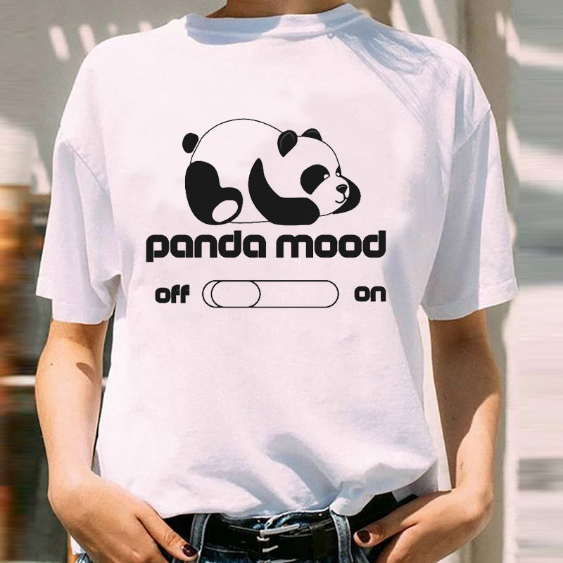 Women Sweet Funny Panda Cartoon Animal Summer Spring Girl 90s Short Sleeve Lady Print Lovely Clothes Tops Tees Tshirt T-Shirt
Women Sweet Funny Panda Cartoon Animal Summer Spring Girl 90s Short Sleeve Lady Print Lovely Clothes Tops Tees Tshirt T-Shirt