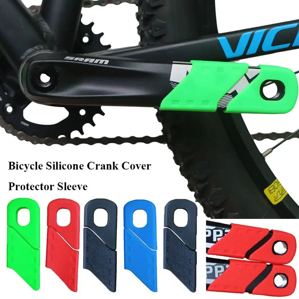 MTB Accessories Pedal Crankset Protective Crank Cover Protector Silicone Sleeve Crankset Case Bicycle Silicone Cover 
MTB Accessories Pedal Crankset Protective Crank Cover Protector Silicone Sleeve Crankset Case Bicycle Silicone Cover