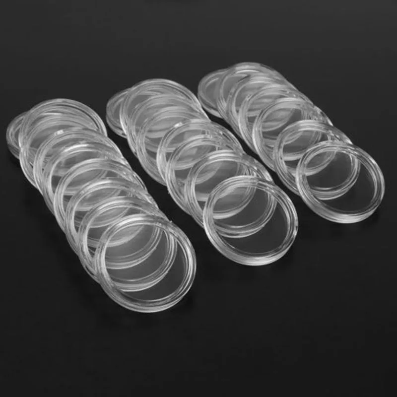 Accessories Durable Useful Coin Capsule Case Storage Clear Containers Holders Protection Round Supplies 100pcs
Accessories Durable Useful Coin Capsule Case Storage Clear Containers Holders Protection Round Supplies 100pcs
