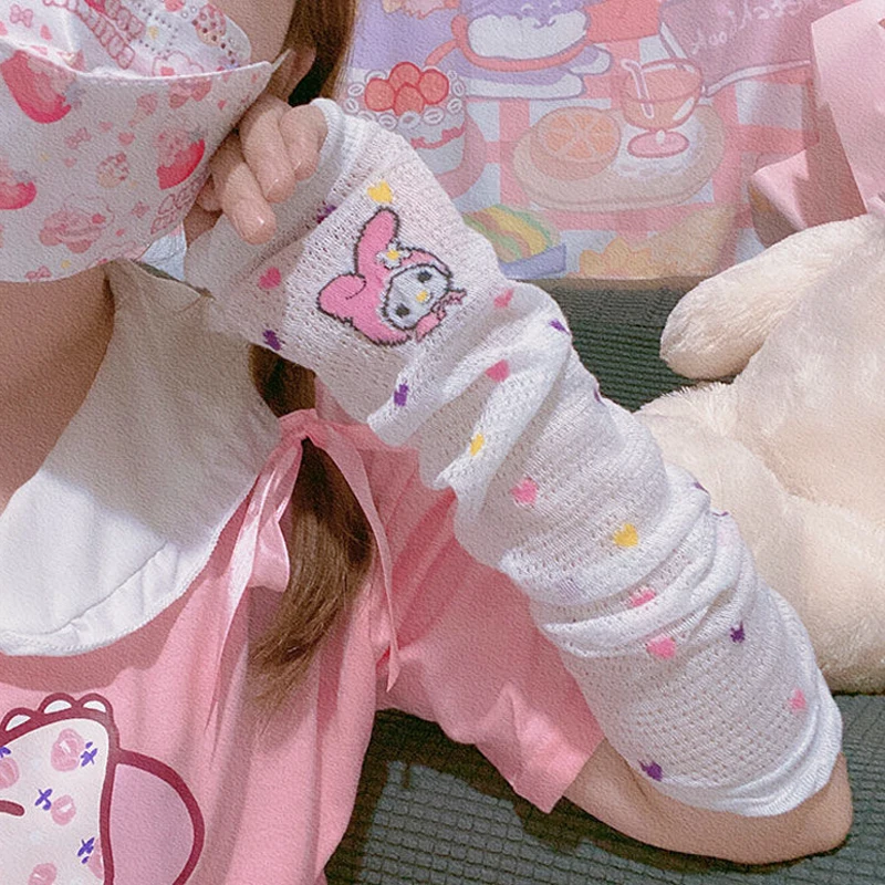 Kawaii Sanrio Sunscreen Sleeve Breathable Cartoon Melody Kuromi Ice Sleeve Girls Shade Kitty Cute Sunburn Gift for Girls
Kawaii Sanrio Sunscreen Sleeve Breathable Cartoon Melody Kuromi Ice Sleeve Girls Shade Kitty Cute Sunburn Gift for Girls