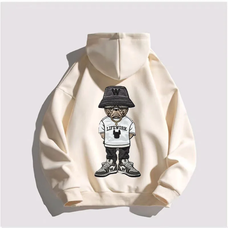 New Cool Bear Print HipHop Luxury Hoodie Male Streetwear Vintage Sweatshirt Fashion Hoodies Men Women Oversized Fleece Tracksuit
New Cool Bear Print HipHop Luxury Hoodie Male Streetwear Vintage Sweatshirt Fashion Hoodies Men Women Oversized Fleece Tracksuit