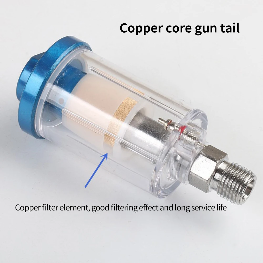 Kitchen 1/4\\\\\\\\\\\\\\\" Aluminum Alloy + PC Blue/transparent Filter Bowl For Compressor High Pressure Paint Pneumatic Parts
Kitchen 1/4\\\\\\\\\\\\\\\" Aluminum Alloy + PC Blue/transparent Filter Bowl For Compressor High Pressure Paint Pneumatic Parts