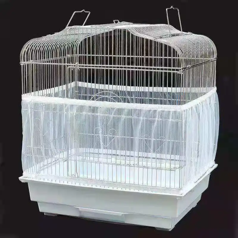 Universal Bird Cage Net Cover Seed Catcher Guard Parrot Nylon Mesh Net Cover Airy Cage Net Stretchy Skirt for Round Square Cages
Universal Bird Cage Net Cover Seed Catcher Guard Parrot Nylon Mesh Net Cover Airy Cage Net Stretchy Skirt for Round Square Cages