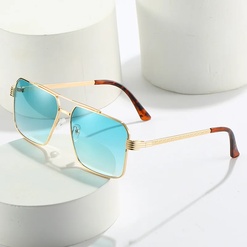 Summer Fashion Accessories Double Beam Metal Polarized Driver Mirror Metal Polygon Large Frame Sunglasses for Adult,Women,Men
Summer Fashion Accessories Double Beam Metal Polarized Driver Mirror Metal Polygon Large Frame Sunglasses for Adult,Women,Men