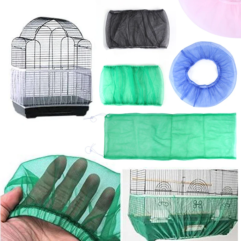 Receptor Seed Guard Nylon Mesh Bird Parrot Cover Soft Easy Cleaning Nylon Airy Fabric Mesh Bird Cage Cover Seed Catcher Guard
Receptor Seed Guard Nylon Mesh Bird Parrot Cover Soft Easy Cleaning Nylon Airy Fabric Mesh Bird Cage Cover Seed Catcher Guard