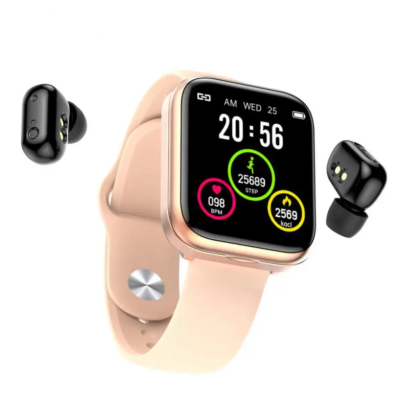 X5 Double Ear Smart Watch 1.54-inch Ultra-thin TWS Bluetooth Bracelet 2-in-1 Music Control Information Reminder Waterproof Watch
X5 Double Ear Smart Watch 1.54-inch Ultra-thin TWS Bluetooth Bracelet 2-in-1 Music Control Information Reminder Waterproof Watch