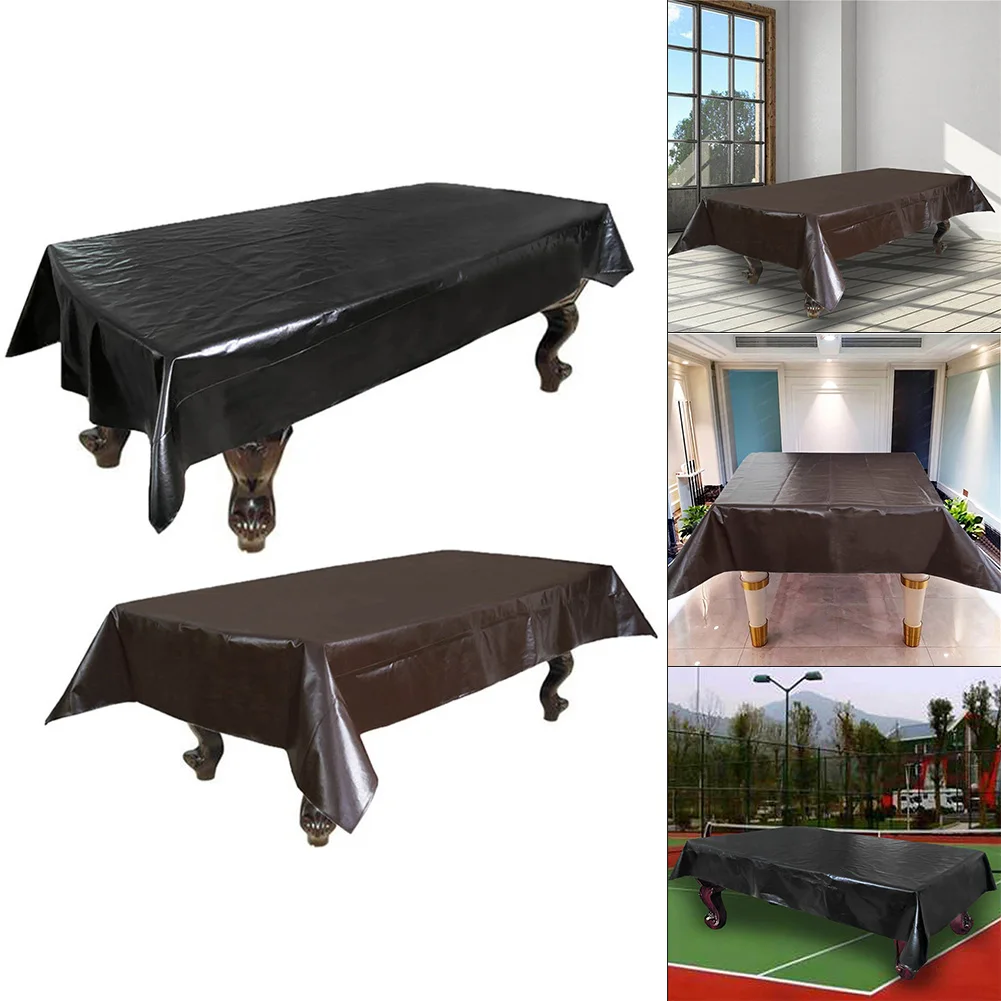 7/8/9FT Billiard Table Cover Thicken Leather Pool Table Cover Indoor Outdoor Furniture Waterproof Dustproof Cover Brown 2023 Hot
7/8/9FT Billiard Table Cover Thicken Leather Pool Table Cover Indoor Outdoor Furniture Waterproof Dustproof Cover Brown 2023 Hot