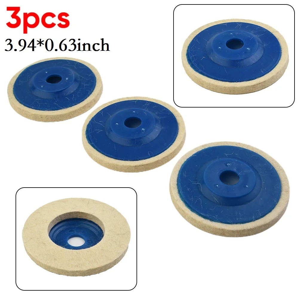 For 100 Angle Grinder 4 Inch Wool Polishing Wheel Buffing Felt Disc Grinding Stainless steel Polishers Pads 3x
For 100 Angle Grinder 4 Inch Wool Polishing Wheel Buffing Felt Disc Grinding Stainless steel Polishers Pads 3x