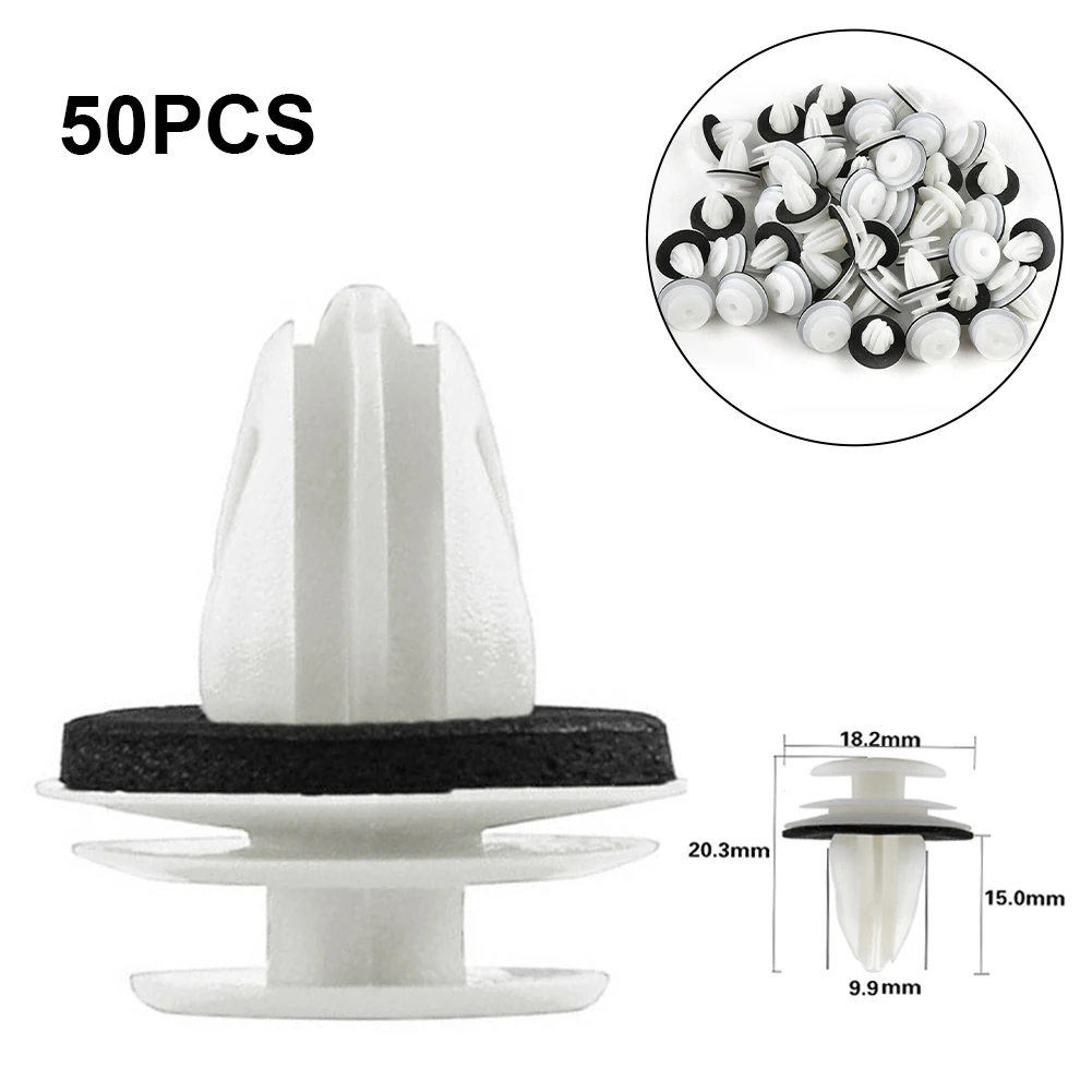 50Pcs Auto Fastener Clip Door Panel Clip with Seal Ring Fastener Retainer for BMW E34 E36 E38 E39 E46 M3 M5 Z3 X5 Car Accessorie
50Pcs Auto Fastener Clip Door Panel Clip with Seal Ring Fastener Retainer for BMW E34 E36 E38 E39 E46 M3 M5 Z3 X5 Car Accessorie