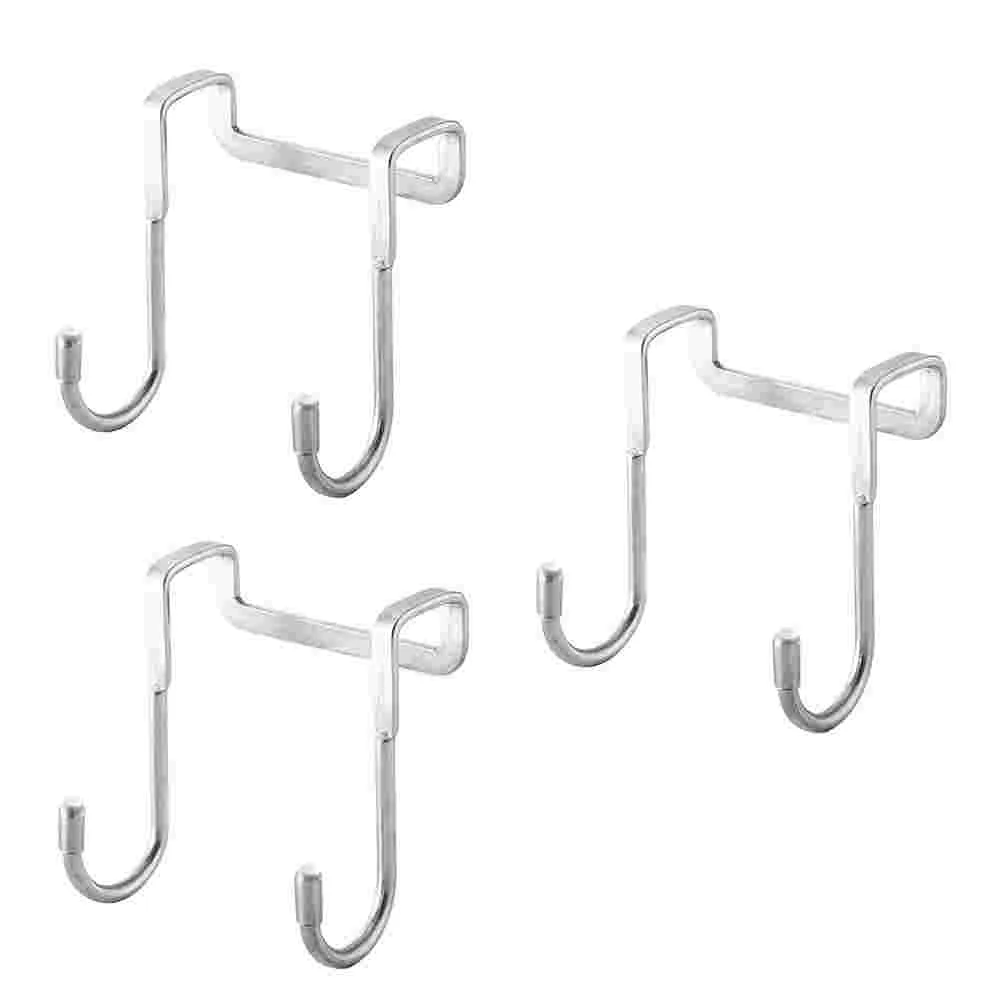 3Pcs Door Hanging Hooks Stainless Steel Door Hooks Non-punch Door Hangers for Home
3Pcs Door Hanging Hooks Stainless Steel Door Hooks Non-punch Door Hangers for Home