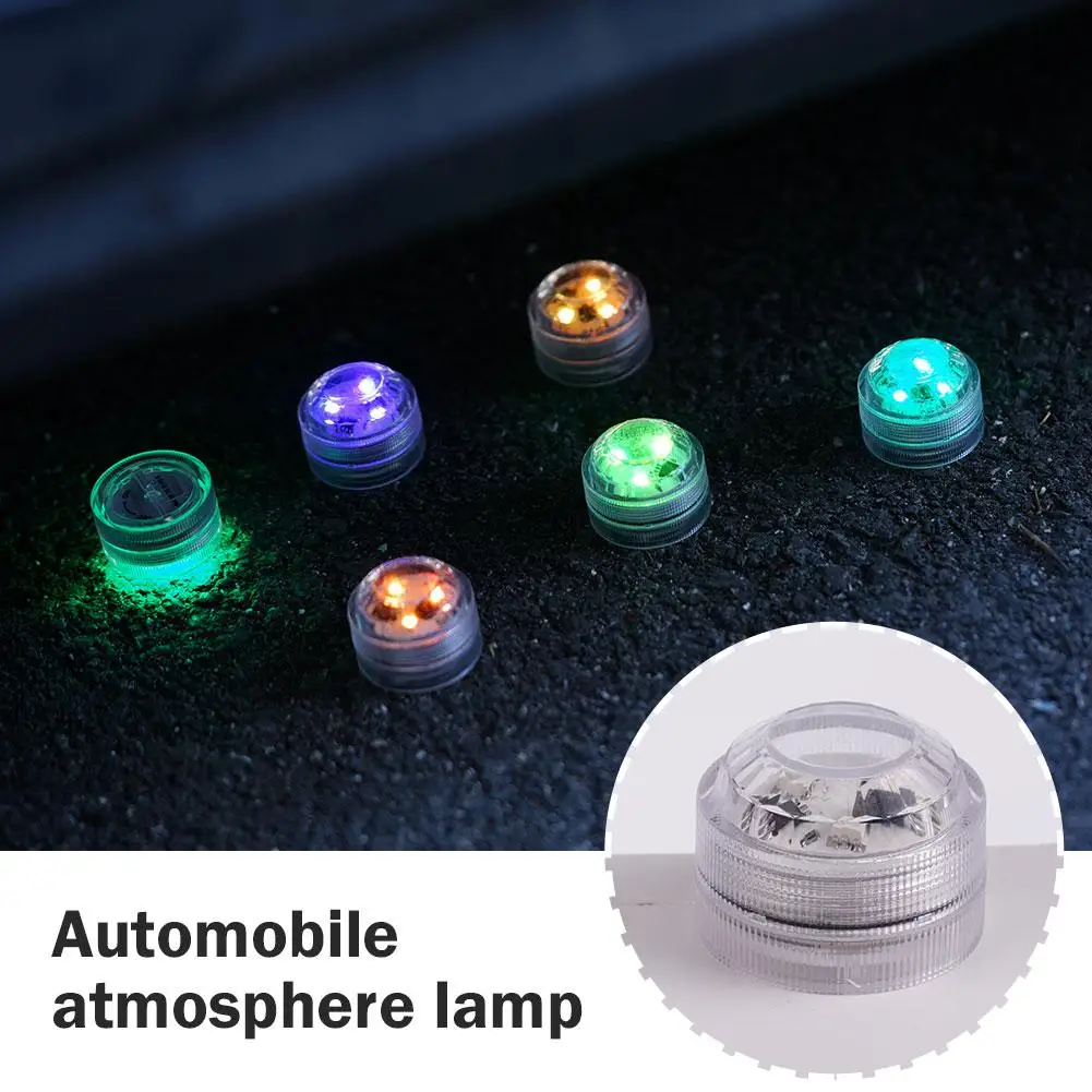 Wireless Adhesive LED Car Interior Ambient Light Remote Control Decor Auto Roof Foot Atmosphere Lamp with Battery Colorful Car
Wireless Adhesive LED Car Interior Ambient Light Remote Control Decor Auto Roof Foot Atmosphere Lamp with Battery Colorful Car