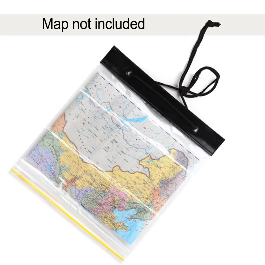 1pc 26.8*30.8cm Map Bag 62g Outdoor Camping Hiking Waterproof Sandproof Dustproof Snowproof Saltproof Layer Transparent Foldable
1pc 26.8*30.8cm Map Bag 62g Outdoor Camping Hiking Waterproof Sandproof Dustproof Snowproof Saltproof Layer Transparent Foldable