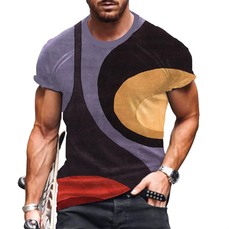 XXS-6XL Plus Size Men's Clothing T-Shirts Short Sleeve Loose Casual Geometric 3D Print Male T-Shirt Summer Street Oversized Tops
XXS-6XL Plus Size Men's Clothing T-Shirts Short Sleeve Loose Casual Geometric 3D Print Male T-Shirt Summer Street Oversized Tops
