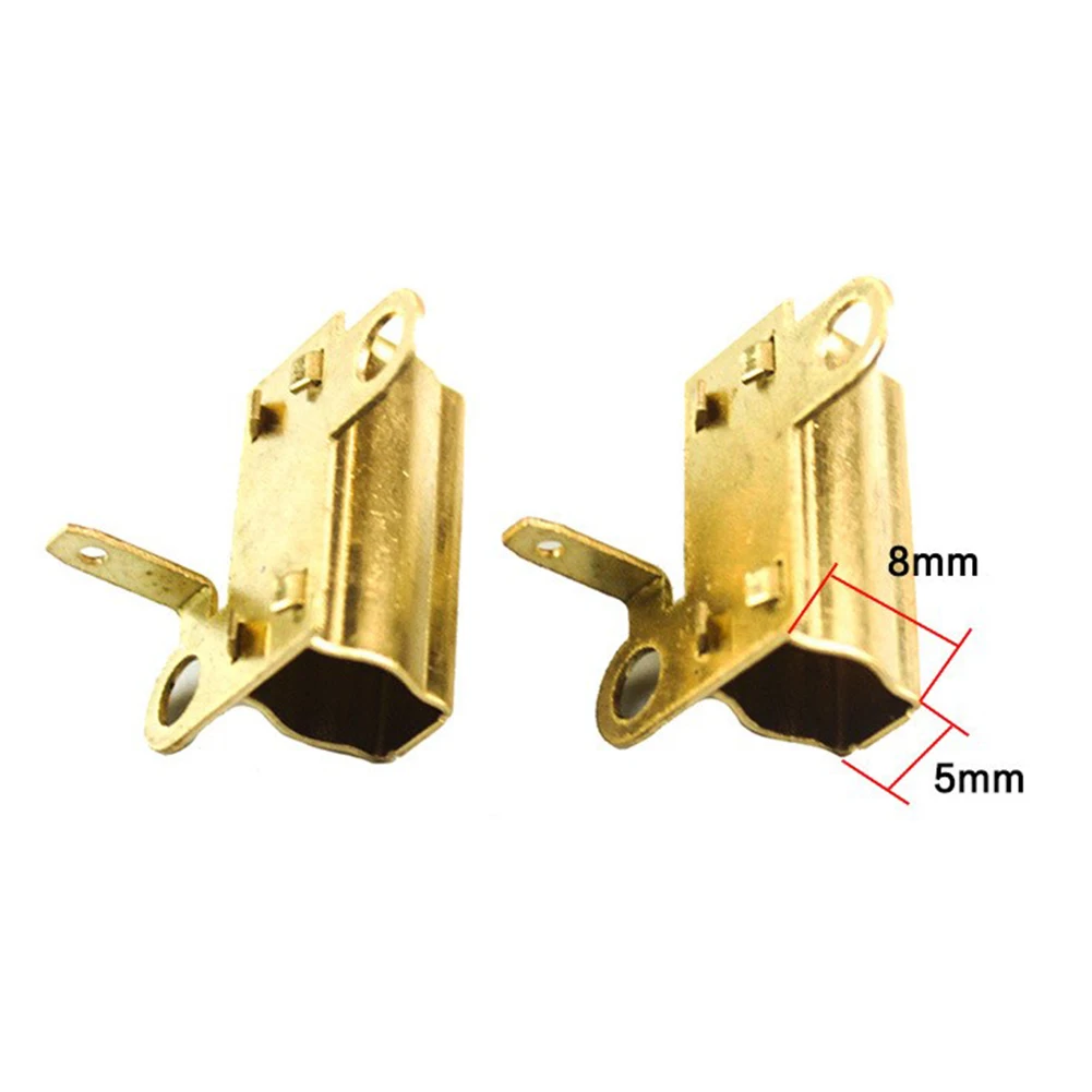2pcs Carbon Brush Holder For Bosch GBH2-20/24/26 Electric Hammer Drill Fit 20 X 8 X 5mm Carbon Brush Pure Copper Power Tool Part
2pcs Carbon Brush Holder For Bosch GBH2-20/24/26 Electric Hammer Drill Fit 20 X 8 X 5mm Carbon Brush Pure Copper Power Tool Part