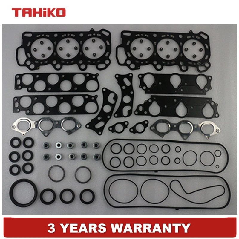 J30A1 J30A2 Engine Complete Gasket Set for Honda ACCORD Mk VII Vtec CK1 VI CG2 3.0 V6 24V 2997cc 06110-P8A-A01 06120-P8A-A01
J30A1 J30A2 Engine Complete Gasket Set for Honda ACCORD Mk VII Vtec CK1 VI CG2 3.0 V6 24V 2997cc 06110-P8A-A01 06120-P8A-A01