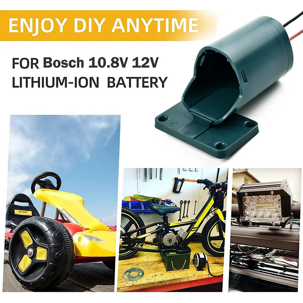 Battery Adapter For Bosch Adapters 10.8-12V Battery Power Connector Adapter Dock Holder 14AWG For Bosch Battery Tool BS-12V
Battery Adapter For Bosch Adapters 10.8-12V Battery Power Connector Adapter Dock Holder 14AWG For Bosch Battery Tool BS-12V