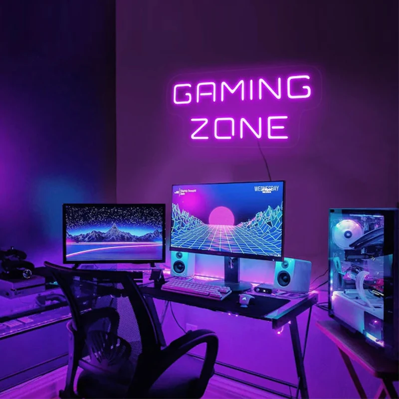 Wholesale Gaming Zone Acrylic Neon Light Sign Custom Signs Wall Decor For Best Gift
Wholesale Gaming Zone Acrylic Neon Light Sign Custom Signs Wall Decor For Best Gift