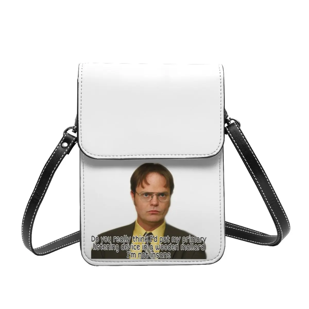 

Сумка на плечо Dwight с цитатами, деловая женская сумка для офиса с забавным Куртом, халпертом, стильные кожаные сумки в подарок
