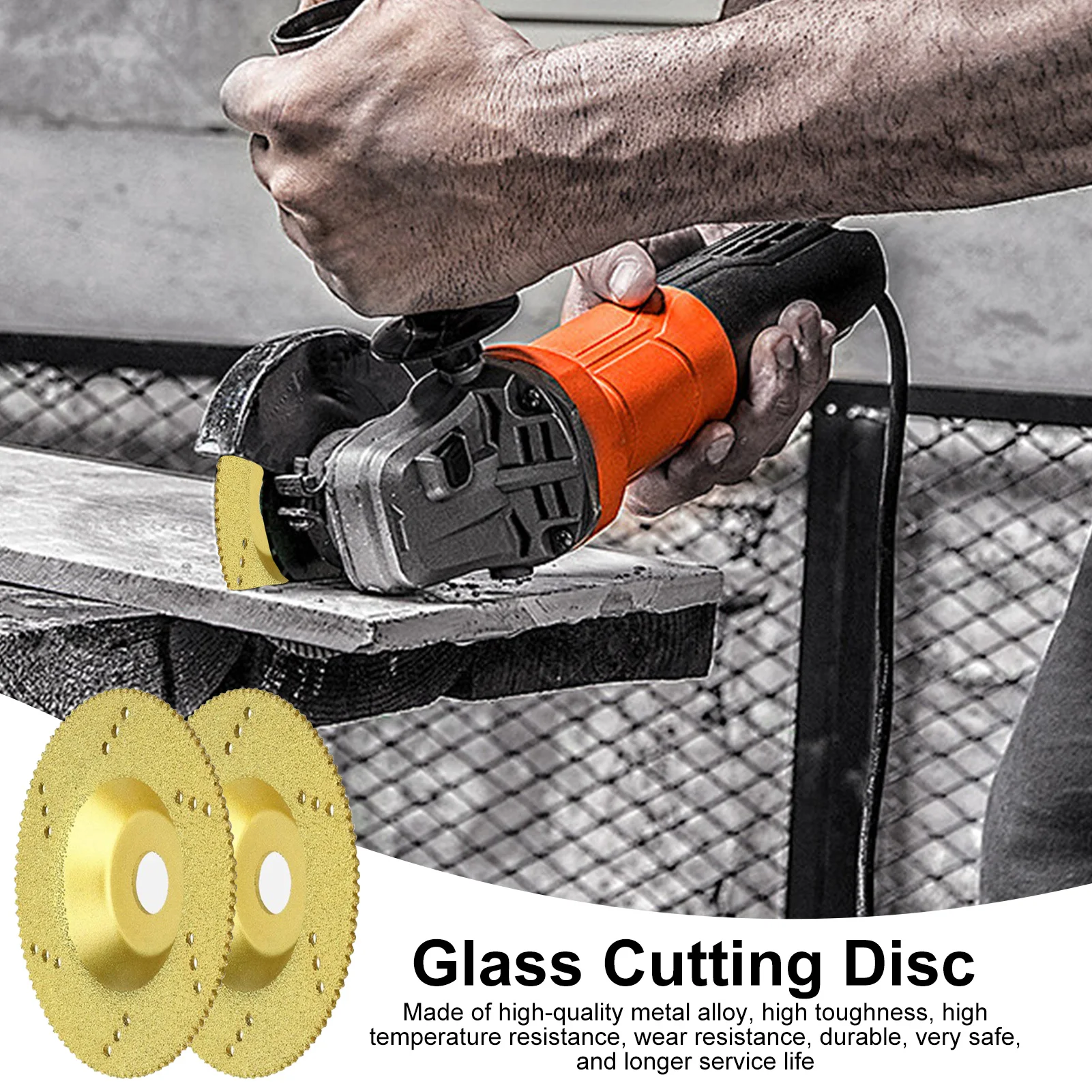 2pcs Glass Cutting Disc Ceramic Jade Crystal Cutting Blade For Angle Grinder Wet Or Dry Smooth Cutting And Grinding Supplies
2pcs Glass Cutting Disc Ceramic Jade Crystal Cutting Blade For Angle Grinder Wet Or Dry Smooth Cutting And Grinding Supplies
