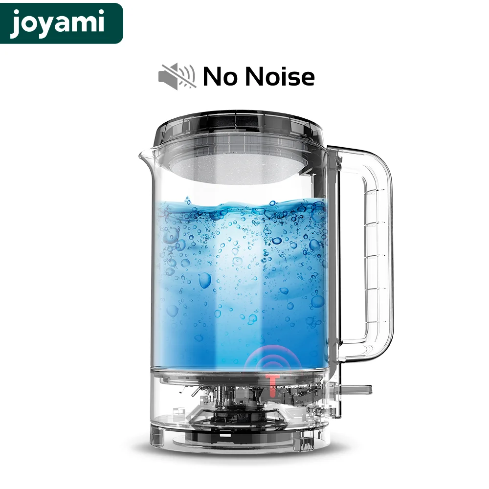joyami No Noise Electric Water Kettle 220V Transparent Glass Portable Pot To Boil Tea/juice/coffee Capacity 1.5L
joyami No Noise Electric Water Kettle 220V Transparent Glass Portable Pot To Boil Tea/juice/coffee Capacity 1.5L