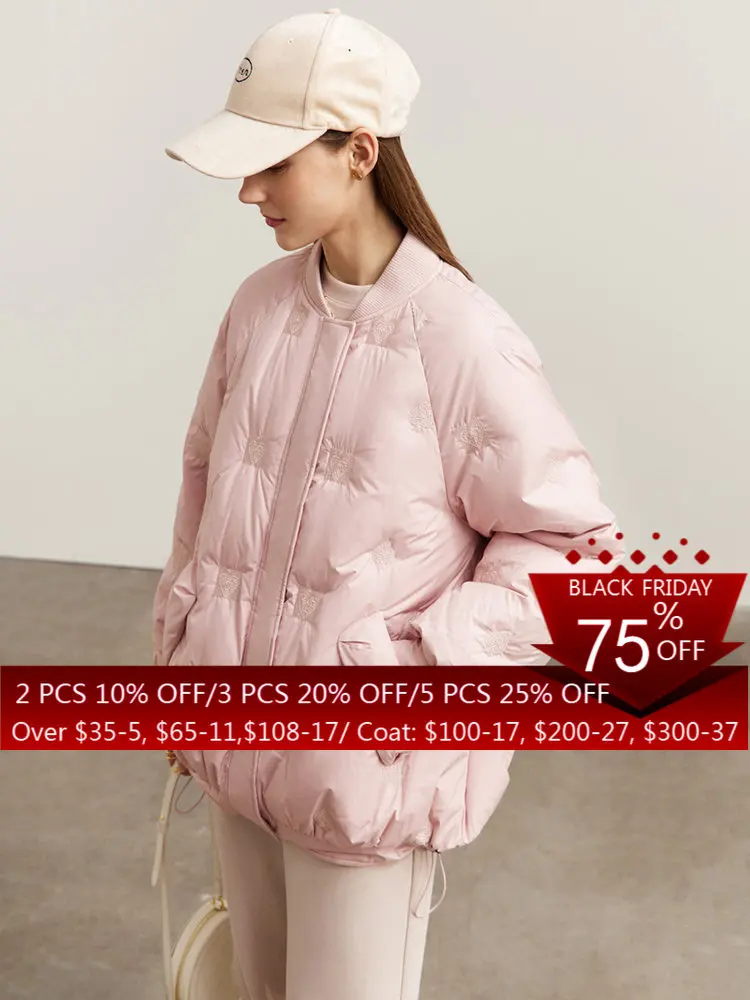 AMII Minimalism Down Jacket Women 2022 Winter New Fashion Warm Coats Elegant Embroidery Design Female Overcoats 12241136
AMII Minimalism Down Jacket Women 2022 Winter New Fashion Warm Coats Elegant Embroidery Design Female Overcoats 12241136