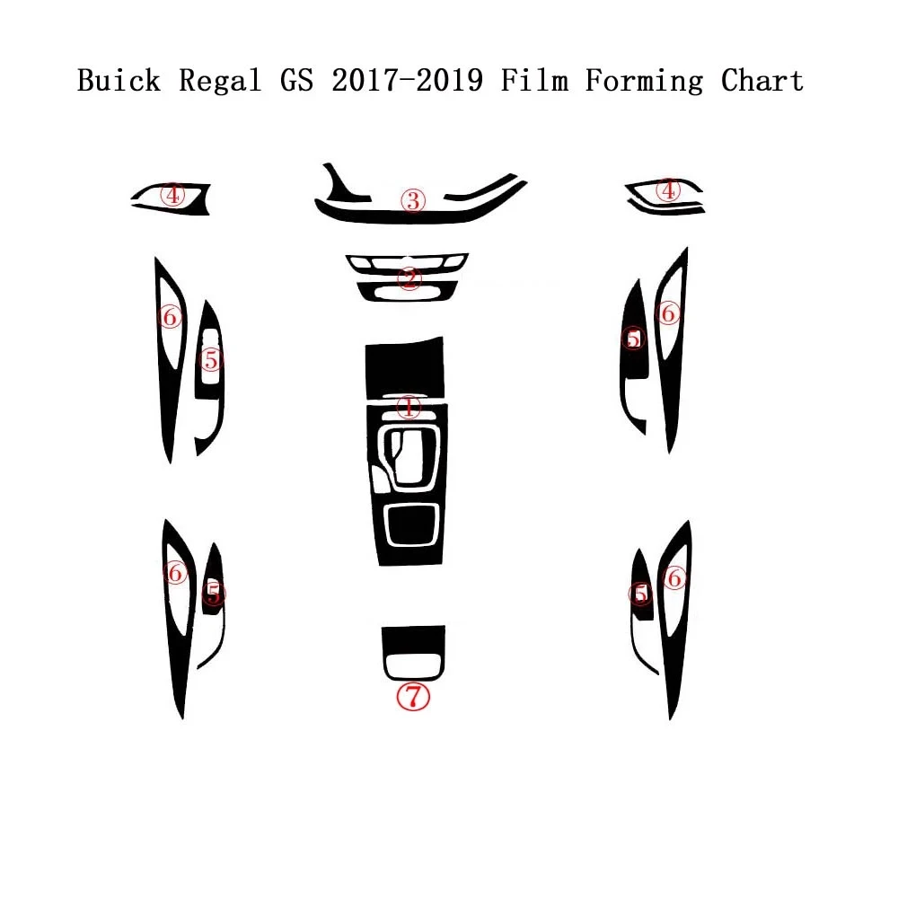 Auto Accessories5D Carbon Fiber Stickers For Buick Regal GS 2017-2019 Interior Central Control Panel Styling Decorat
Auto Accessories5D Carbon Fiber Stickers For Buick Regal GS 2017-2019 Interior Central Control Panel Styling Decorat
