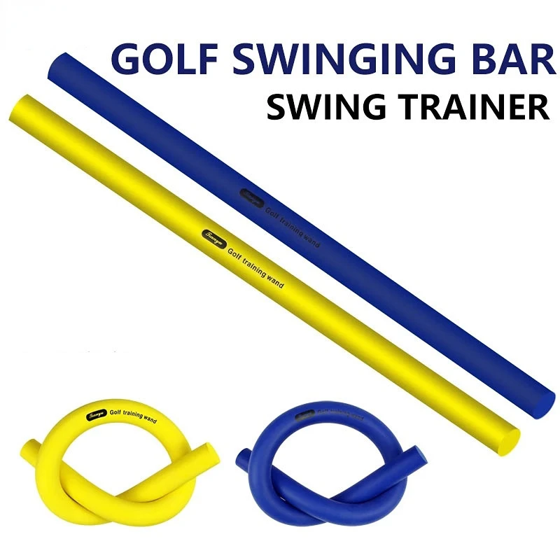 

Indoor Solf Golf Multi-functional Swing Aid Golf Stick Swing Trainer Soft Baton Training Power Whip Foam Swing Stick Aids