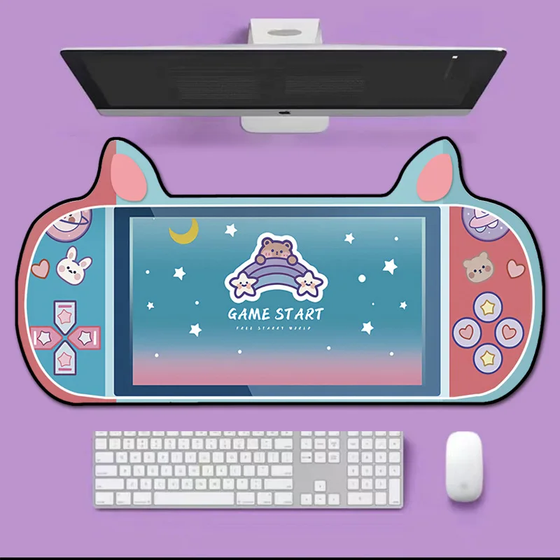 Cute Cat Ear Big Mouse Pad Computer Keyboard Desk Mat Large Gamer Mousepad Cartoon Kawaii Gaming Mouse Pad Notebook Accessories
Cute Cat Ear Big Mouse Pad Computer Keyboard Desk Mat Large Gamer Mousepad Cartoon Kawaii Gaming Mouse Pad Notebook Accessories