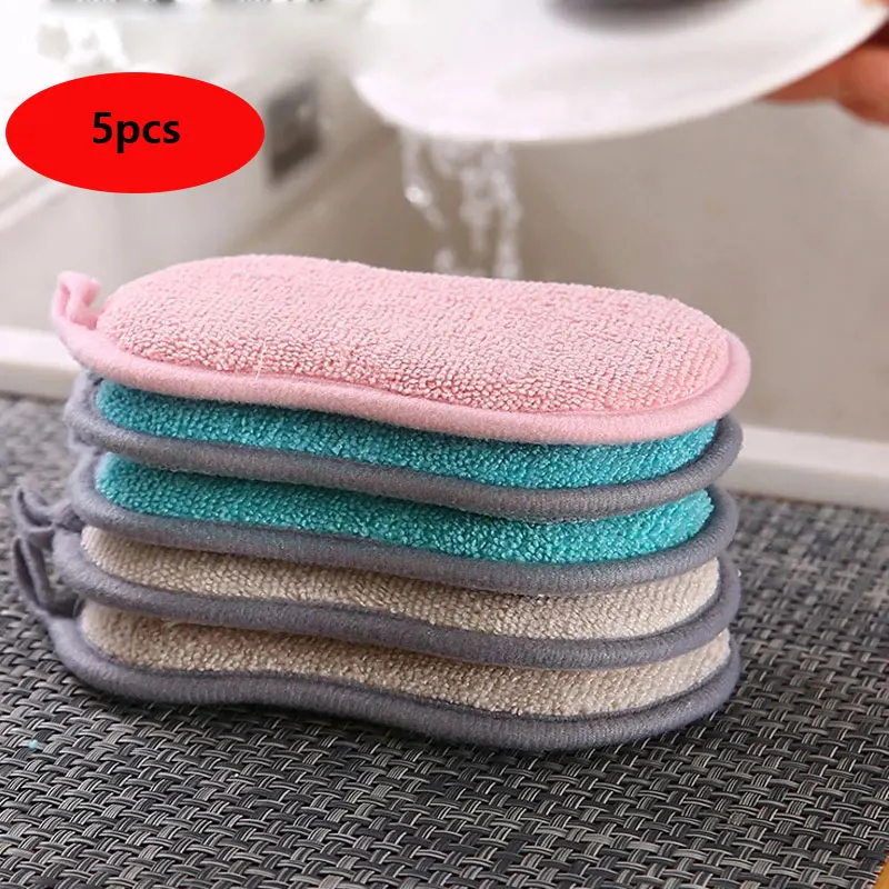 Magic Sponge Kitchen Cleaning Brush Microfiber Scrub Sponges for Dishwashing Bathroom Accessories Household Cleaning Gadget
Magic Sponge Kitchen Cleaning Brush Microfiber Scrub Sponges for Dishwashing Bathroom Accessories Household Cleaning Gadget