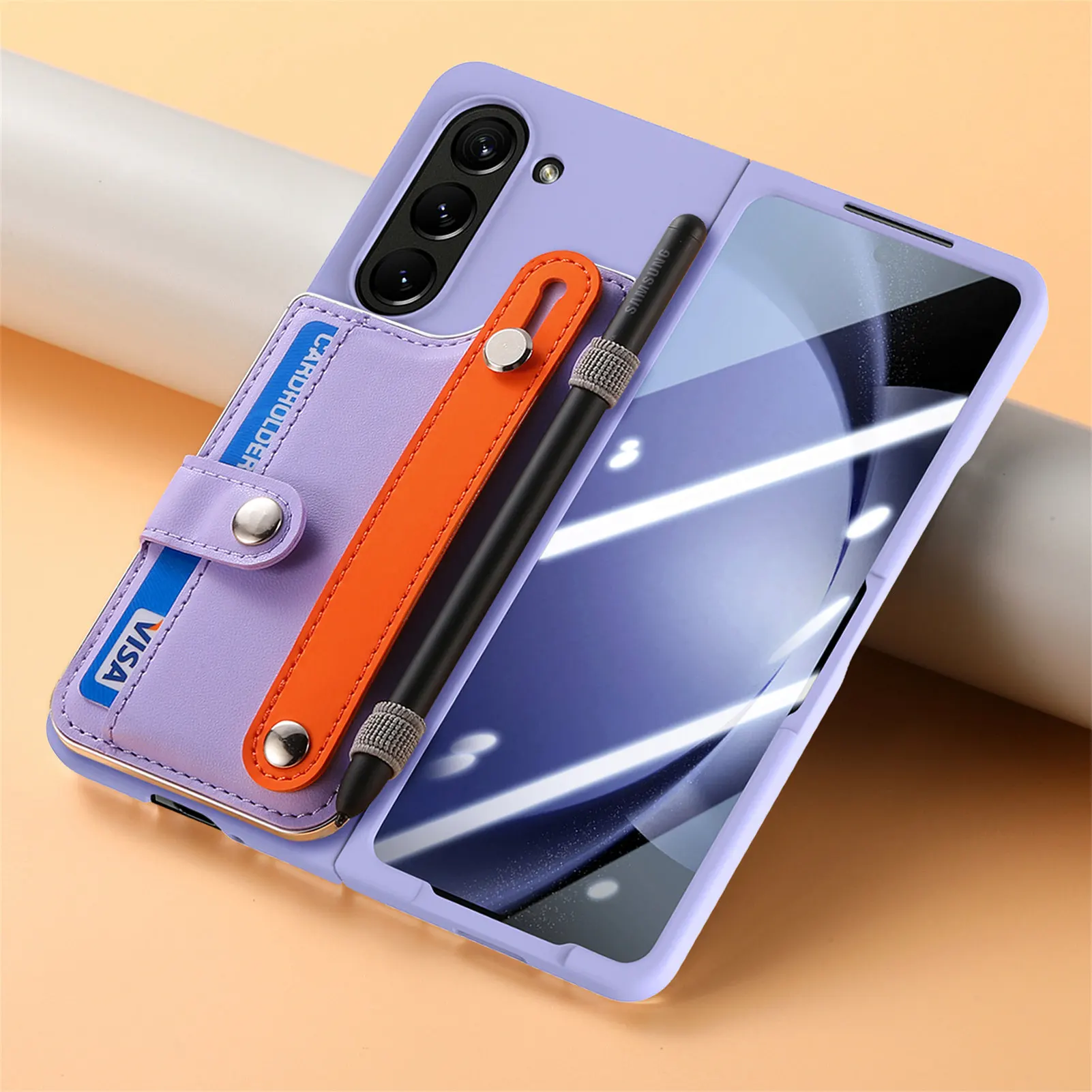 Складная пленка из закаленного стекла для Samsung Galaxy Z Fold 5, складной чехол для Samsung Z Fold5, складной держатель для карт, чехол для телефона
Складная пленка из закаленного стекла для Samsung Galaxy Z Fold 5, складной чехол для Samsung Z Fold5, складной держатель для карт, чехол для телефона