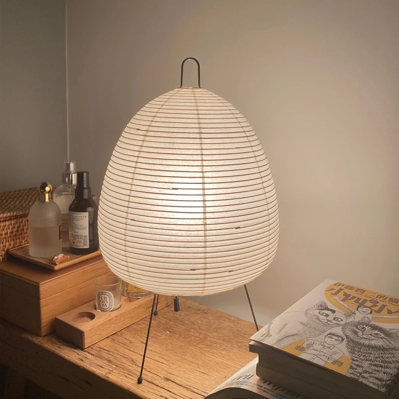 2023 Japanese Creative Art Paper Lantern LED Table Lamp Living Room Bedroom Bedside Study Kids Room Home Decor Tripod Desk Light
2023 Japanese Creative Art Paper Lantern LED Table Lamp Living Room Bedroom Bedside Study Kids Room Home Decor Tripod Desk Light