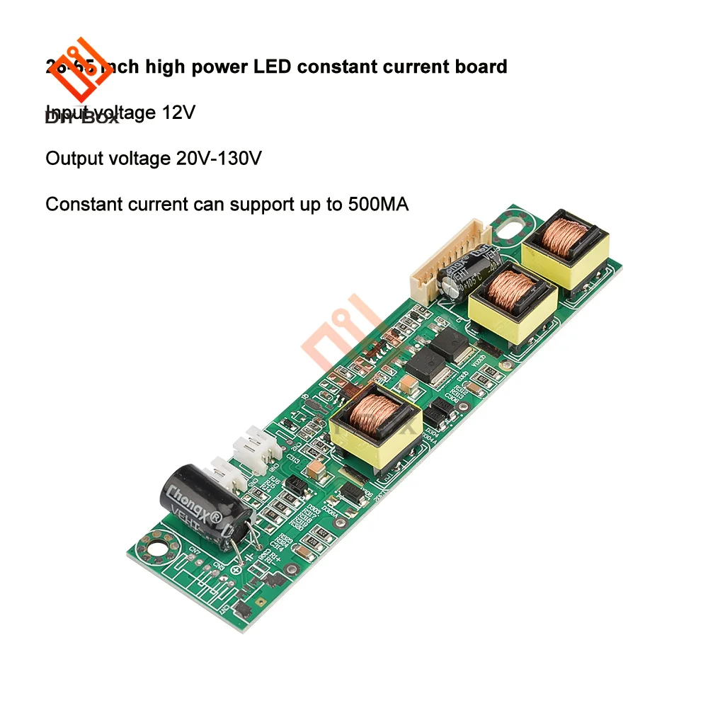 26-65 Inch High Power Led Constant Current Board 12V to 20V-130V Constant Current Can Support Up To 500MA
26-65 Inch High Power Led Constant Current Board 12V to 20V-130V Constant Current Can Support Up To 500MA