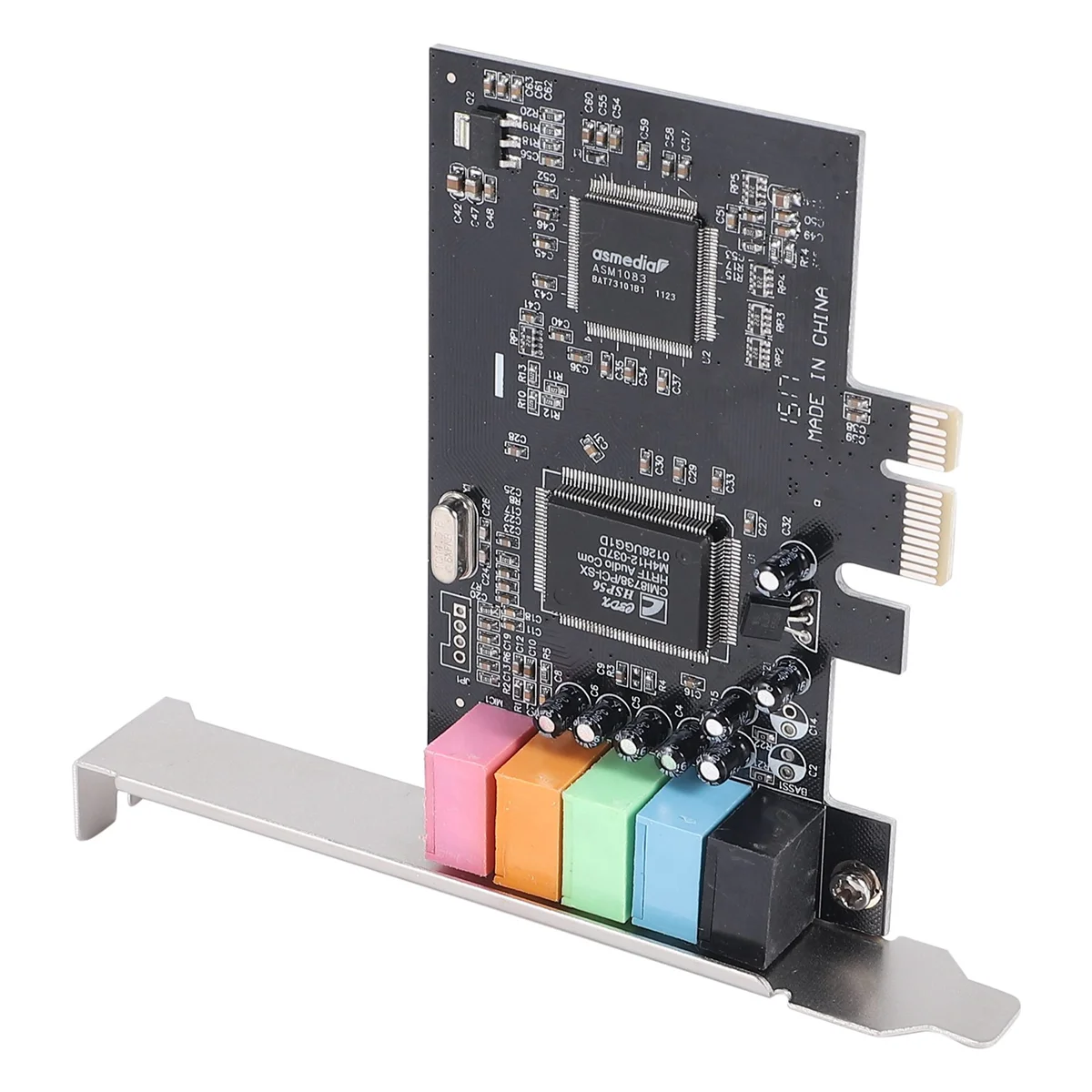 PCIe звуковая карта 5,1, PCI Экспресс объемная карта 3D стерео аудио с высокой производительностью звука ПК Звуковая карта CMI8738 чип
PCIe звуковая карта 5,1, PCI Экспресс объемная карта 3D стерео аудио с высокой производительностью звука ПК Звуковая карта CMI8738 чип