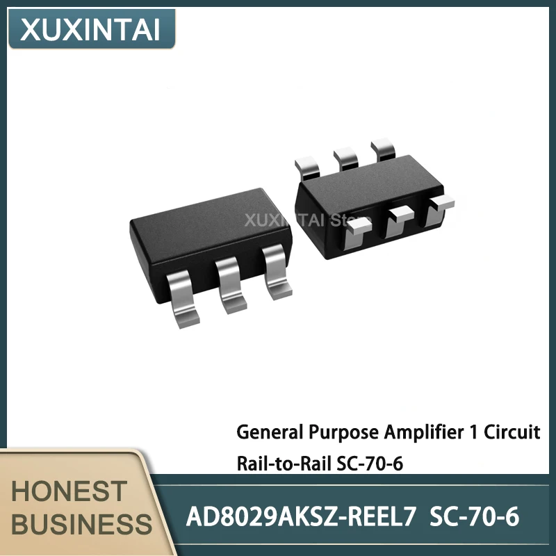 10Pcs/Lot AD8029AKSZ-REEL7 AD8029AKSZ General Purpose Amplifier 1 Circuit Rail-to-Rail SC-70-6
10Pcs/Lot AD8029AKSZ-REEL7 AD8029AKSZ General Purpose Amplifier 1 Circuit Rail-to-Rail SC-70-6