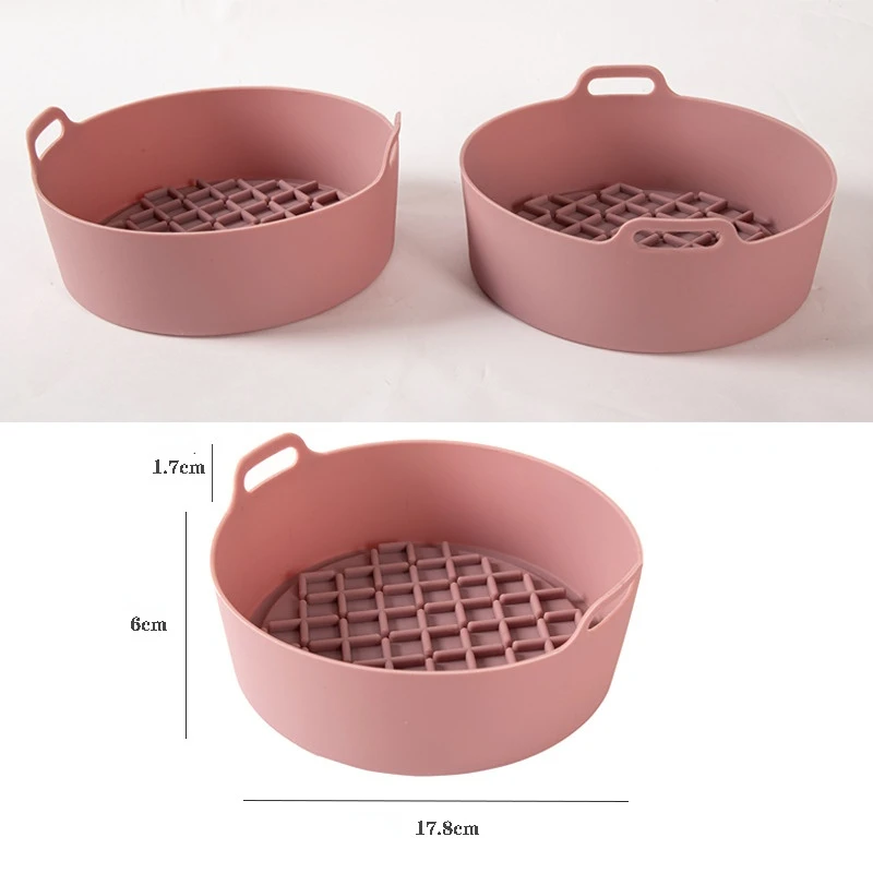 AirFryer Silicone Pot Square Air Fryers Oven Baking Tray Bread Fried Chicken Pizza Basket Mat Replacemen Grill Pan Accessories
AirFryer Silicone Pot Square Air Fryers Oven Baking Tray Bread Fried Chicken Pizza Basket Mat Replacemen Grill Pan Accessories