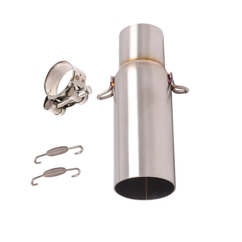Motorcycle Exhaust Middle Link Pipe Slip-On For Piaggio MP3 125 2008-2014 BEVERLY 125 300 2009-2016 X10 125 2012-2016
Motorcycle Exhaust Middle Link Pipe Slip-On For Piaggio MP3 125 2008-2014 BEVERLY 125 300 2009-2016 X10 125 2012-2016