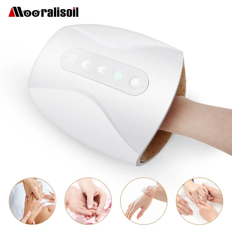 Electric Cordless Hand Massage Machine Palm Finger Acupoint Wireless Massager with Air Pressure and Hot Compress Acupressure
Electric Cordless Hand Massage Machine Palm Finger Acupoint Wireless Massager with Air Pressure and Hot Compress Acupressure