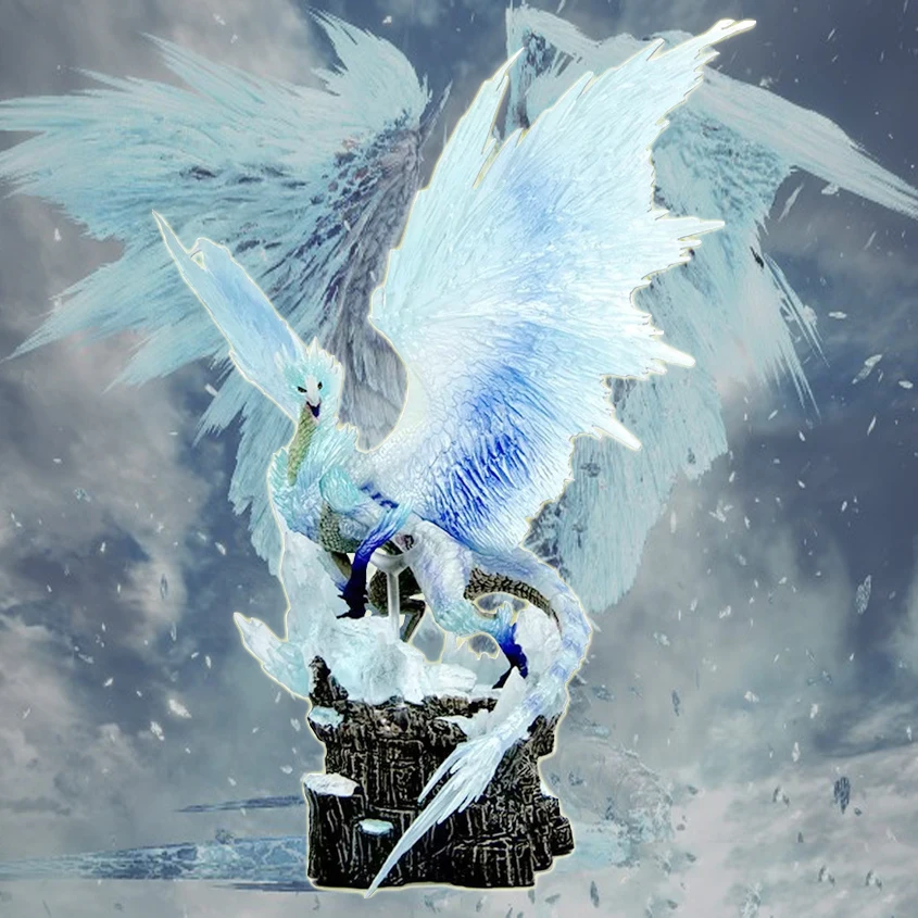 Game the Monster Hunter Iceborne Velkhana Dragon PVC Statue Figure Model Toys 22cm
Game the Monster Hunter Iceborne Velkhana Dragon PVC Statue Figure Model Toys 22cm
