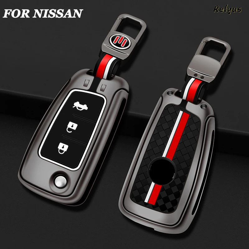 Metal Car Remote Key Case Cover for Nissan Qashqai X-Trail Juke J11 Murano Tiida Altima Maxima Nismo Sylphy Murano Keyless Shell
Metal Car Remote Key Case Cover for Nissan Qashqai X-Trail Juke J11 Murano Tiida Altima Maxima Nismo Sylphy Murano Keyless Shell
