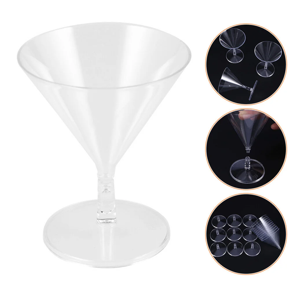10 Pcs Glasses Disposable Plastic Cup Cocktail Champagne Party Abs Bar
10 Pcs Glasses Disposable Plastic Cup Cocktail Champagne Party Abs Bar