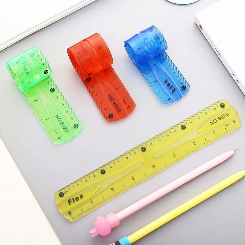 Super Elastic 20cm Ruler Drawing Translucent Foldable Ruler Creative Plastic Measuring Tape Student Stationery
Super Elastic 20cm Ruler Drawing Translucent Foldable Ruler Creative Plastic Measuring Tape Student Stationery